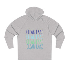 Load image into Gallery viewer, Clear Lake Unisex Tri-Blend Hoodie