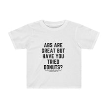 Load image into Gallery viewer, abs are great kids tshirt