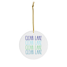 Load image into Gallery viewer, Clear Lake Ceramic Ornaments